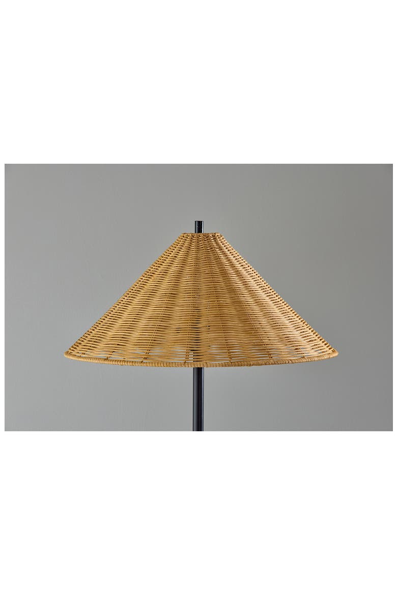 Rayne Floor Lamp, Alternate, color, BROWN