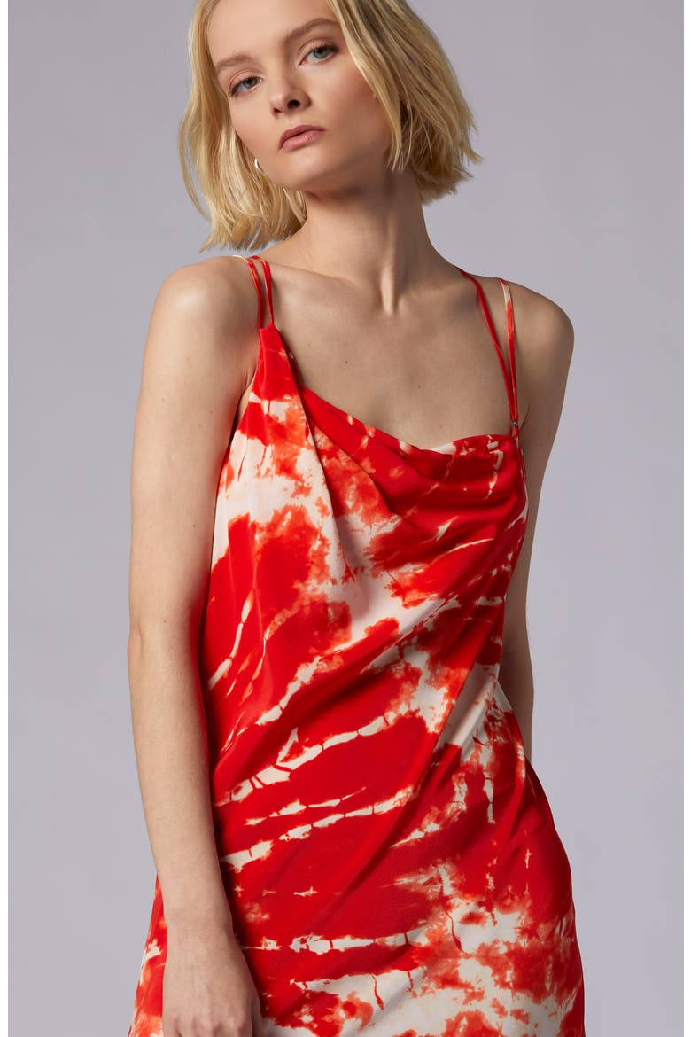 Silvana Print Silk Slipdress, Alternate, color, FIERY RED MULTI
