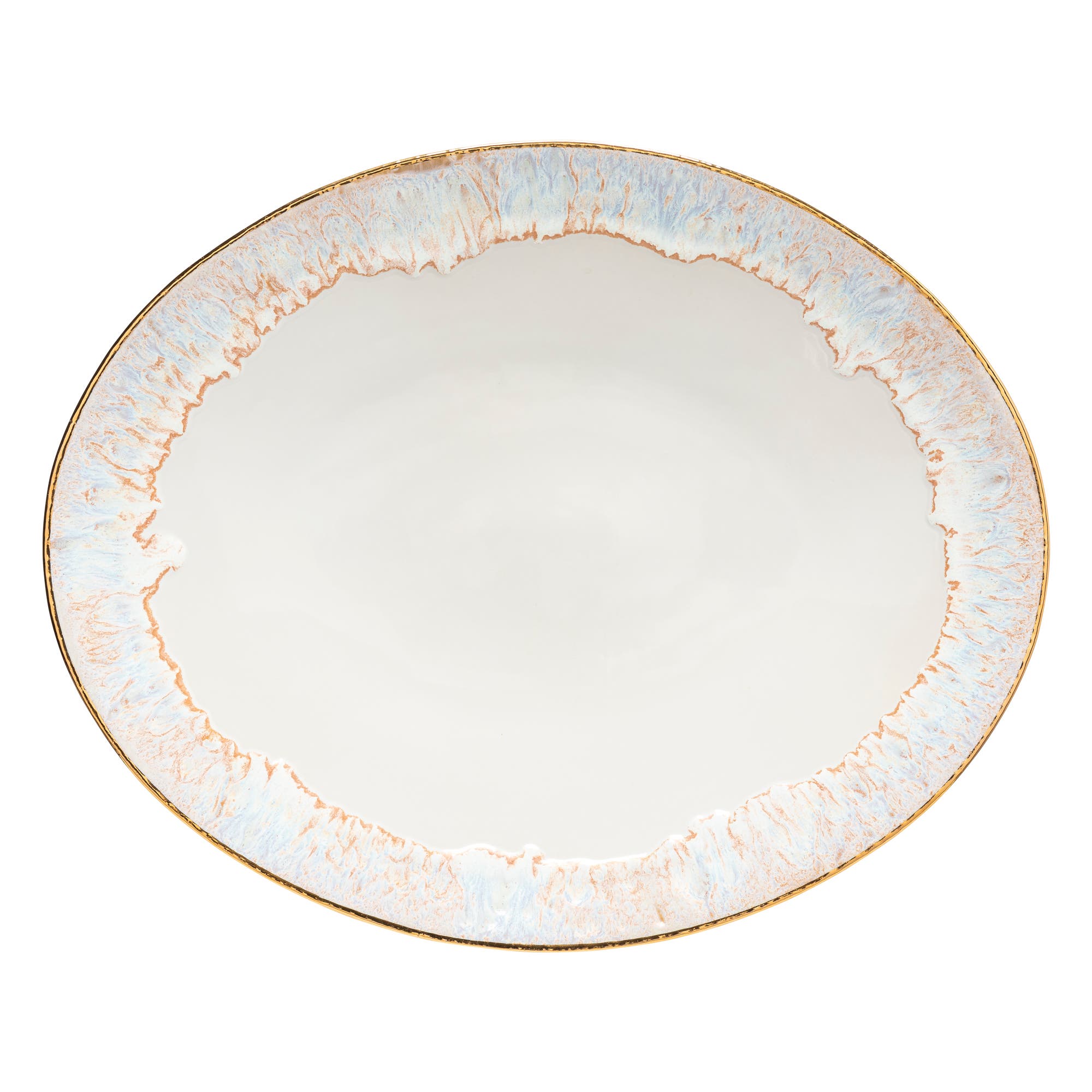 White & gold