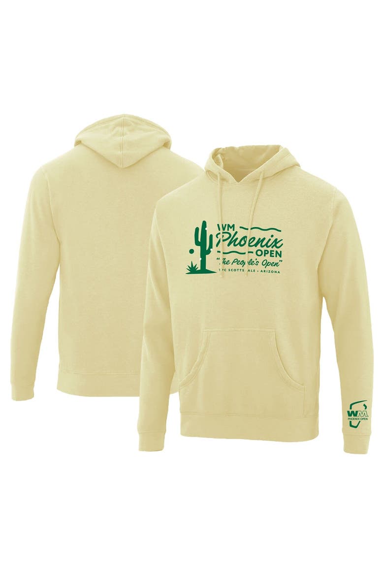Men's Ahead  Yellow 2024 WM Phoenix Open Seabrooke Pullover Hoodie, Main, color, Yellow