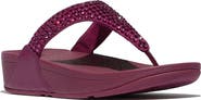 FitFlop Lulu Maxi-Crystal Toe Post Sandal