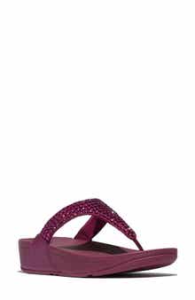 FitFlop Lulu Maxi-Crystal Toe Post Sandal