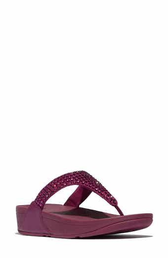 FitFlop Lulu Maxi-Crystal Toe Post Sandal