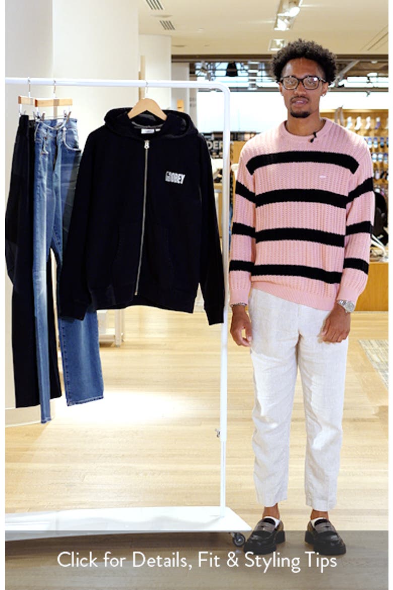 Margin Faded Zip Hoodie (Men) | Nordstrom