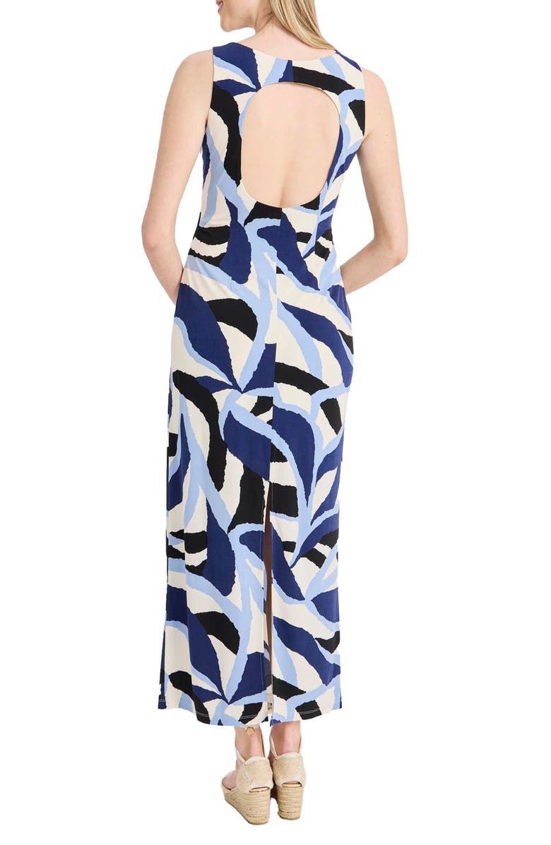 Donna Morgan Sleeveless Cutout Maxi Dress, Alternate, color, 
