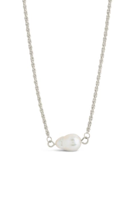 Elyse Freshwater Pearl Pendant Necklace
