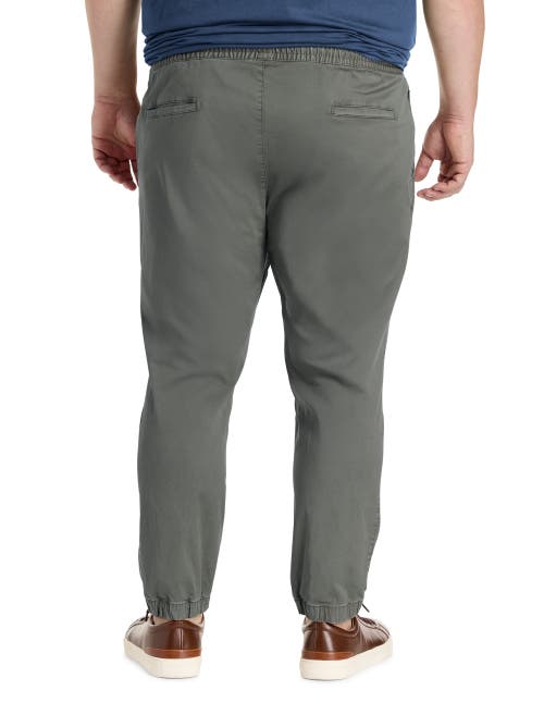 True Nation By Dxl Big & Tall All-day Slim Fit Joggers In Brown