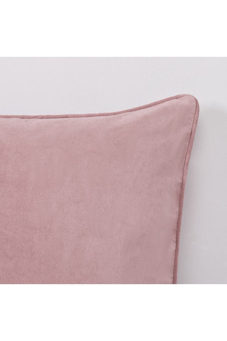 Terran Velvet Pillow Cover, Alternate, color, Dusty Pink