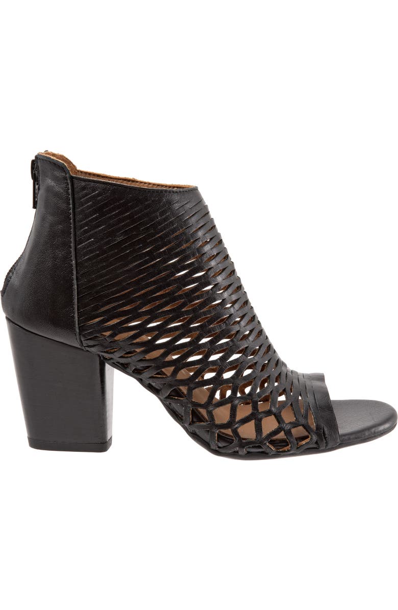Bueno Zola Cutout Peep Toe Bootie, Alternate, color,