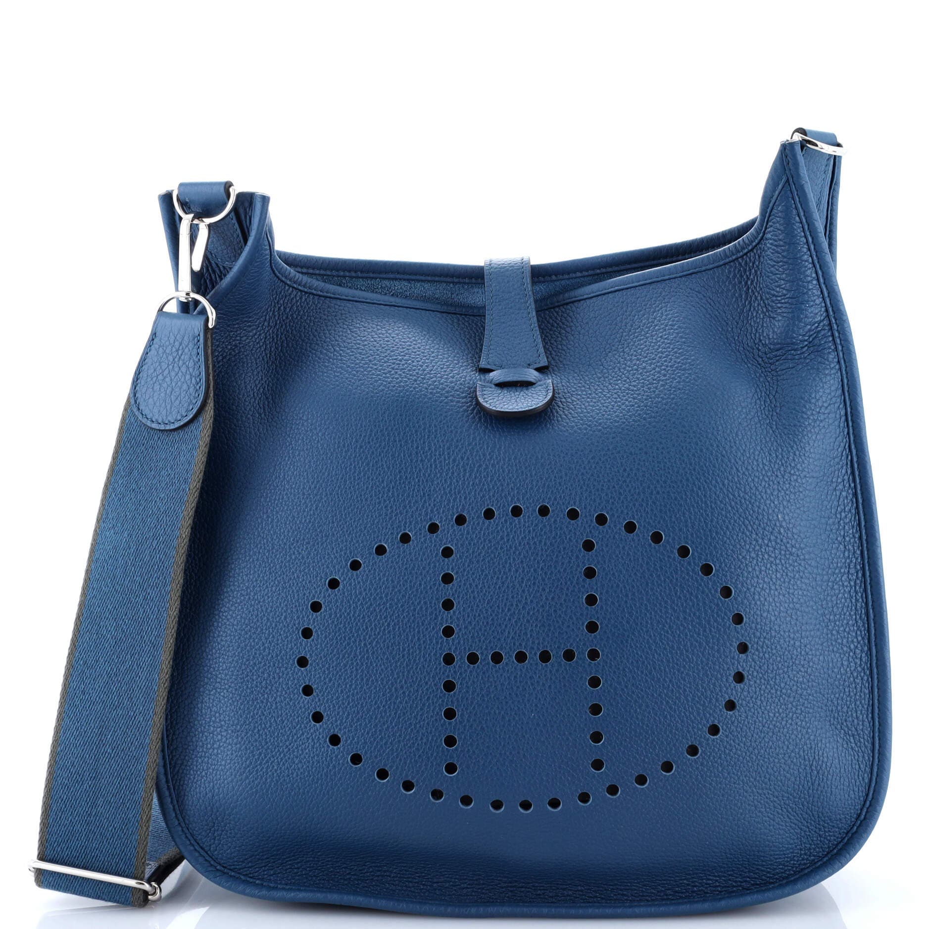 Pre-Owned Hermes Evelyne Bag Gen III Clemence GM, Main, color, 