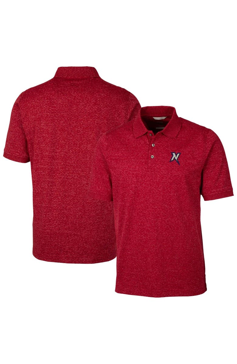 Cutter & Buck Men's Cutter & Buck Red Northwest Arkansas Naturals Big & Tall DryTec Advantage Tri-Blend Space Dye Polo, Main, color, Red