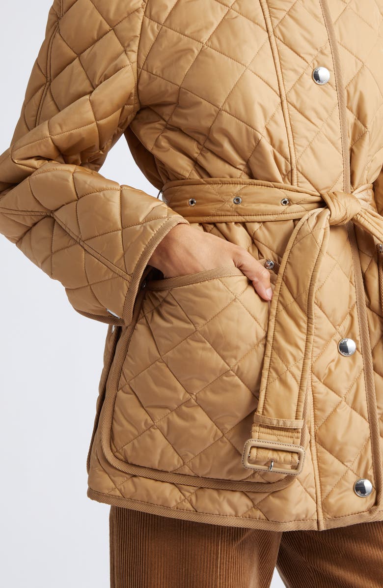 Burberry Penston Quilted Field Jacket, Alternate, color,