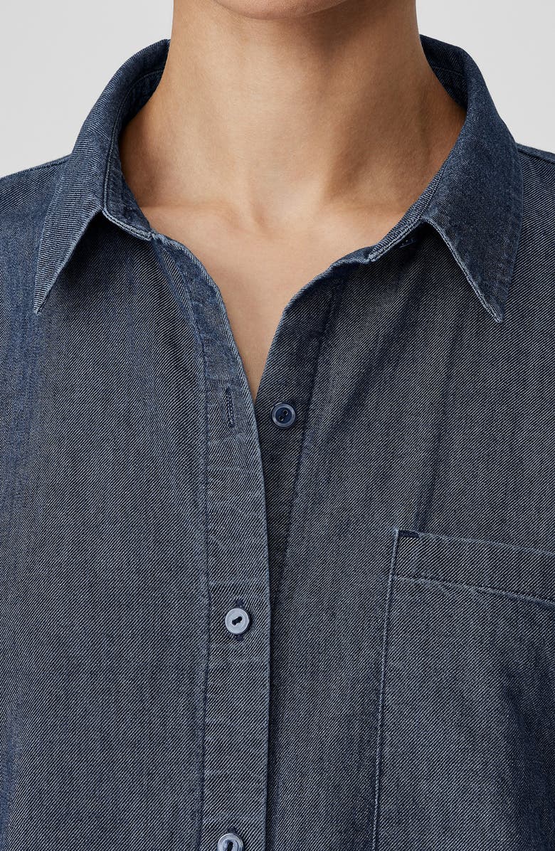 Eileen Fisher Classic Collar Button-Up Shirt, Alternate, color, 