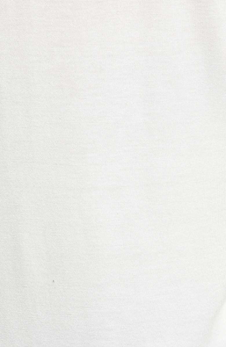 Loveappella Dot Chiffon Flutter Sleeve Top, Alternate, color, 