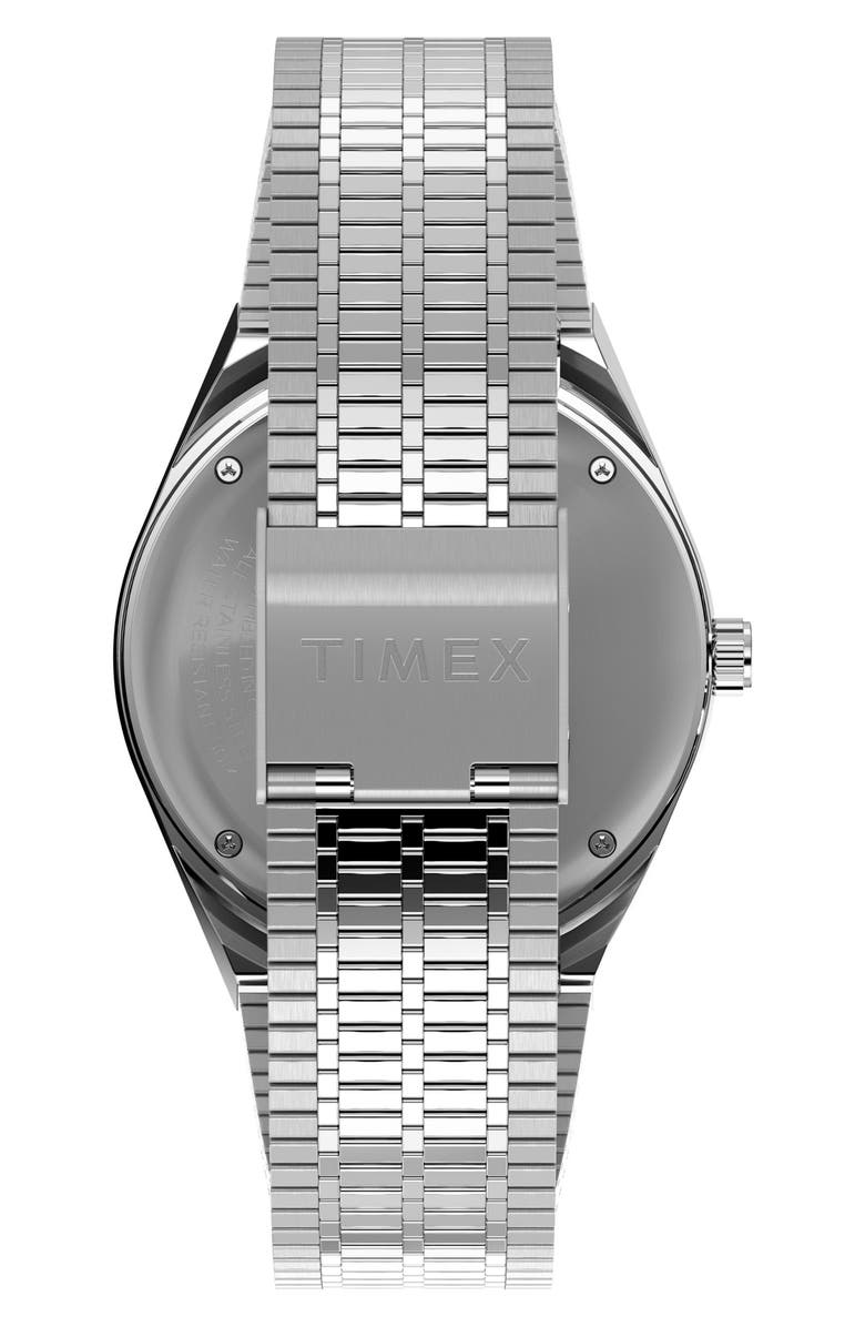 Timex<sup>®</sup> Q Timex Bracelet Watch, 38mm, Alternate, color, Silver