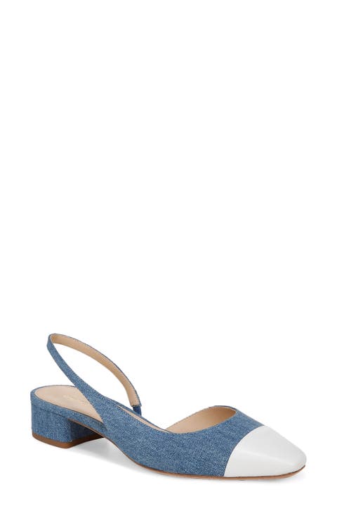 Cecile Half d'Orsay Slingback Pump (Women)