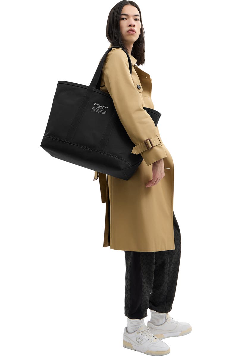 COACH Utility Canvas Tote, Alternate, color,