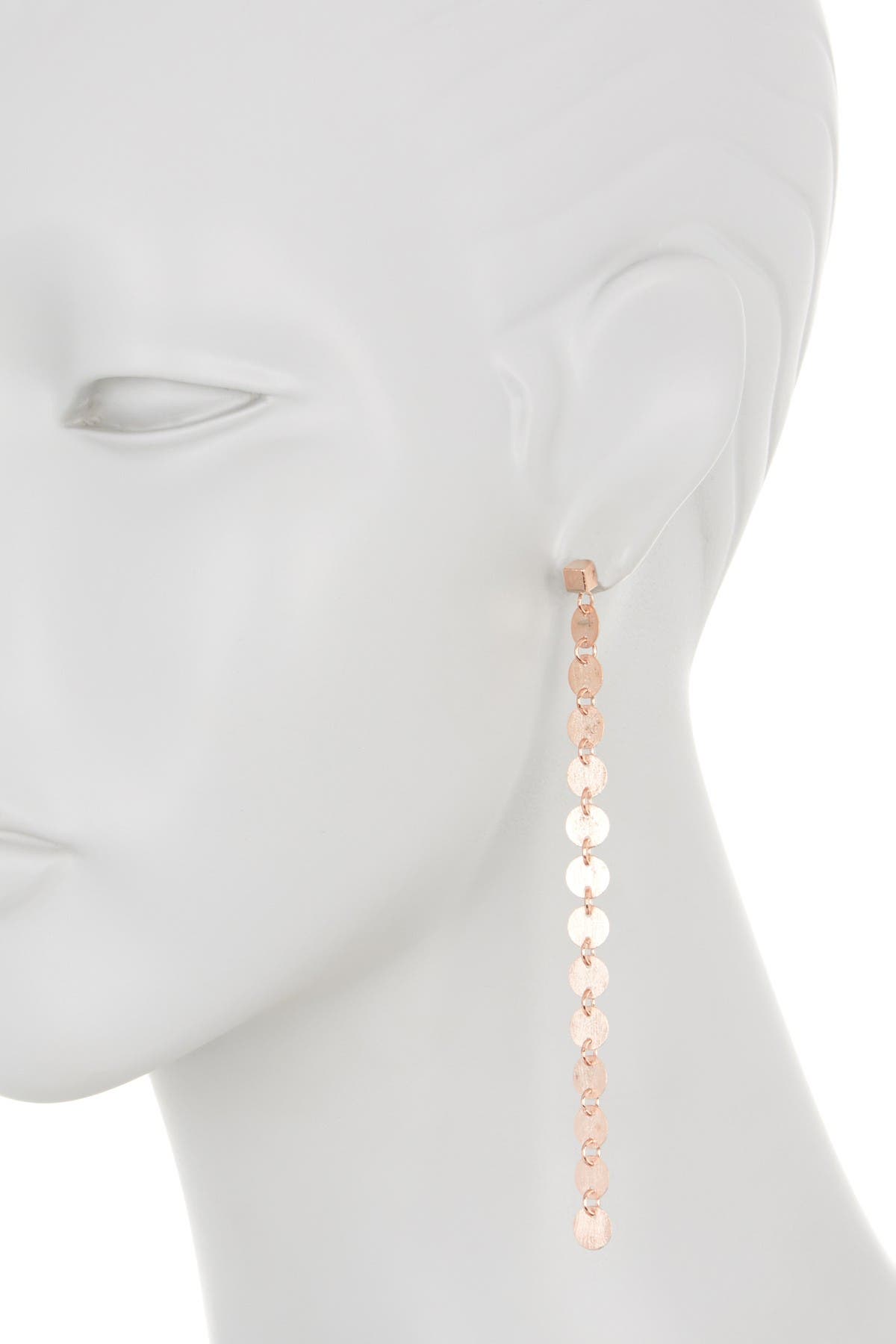 RIVKA FRIEDMAN 18K Gold Clad Satin Mini Disc Drop Earrings (Women ...