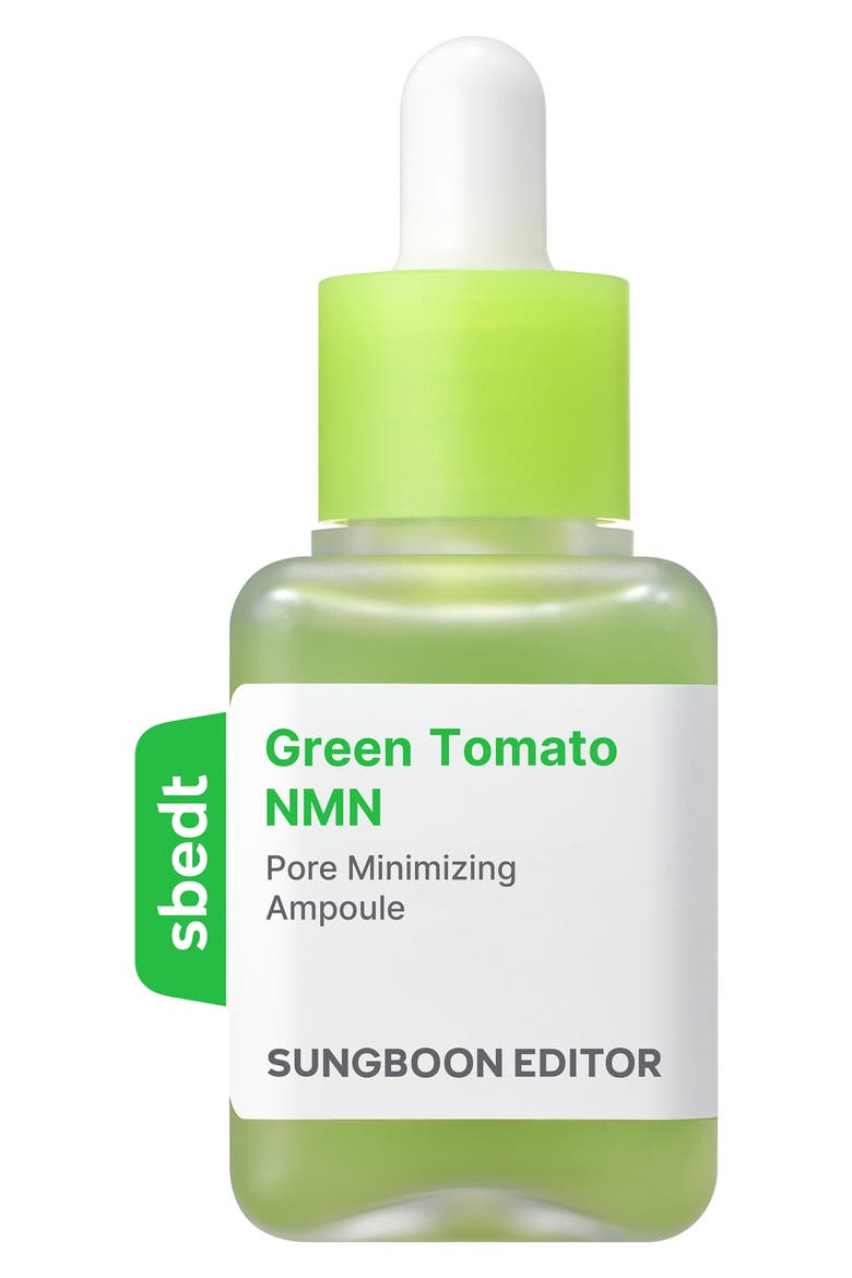 Green Tomato NMN Pore Minimizing Ampoule, Main, color, NO COLOR