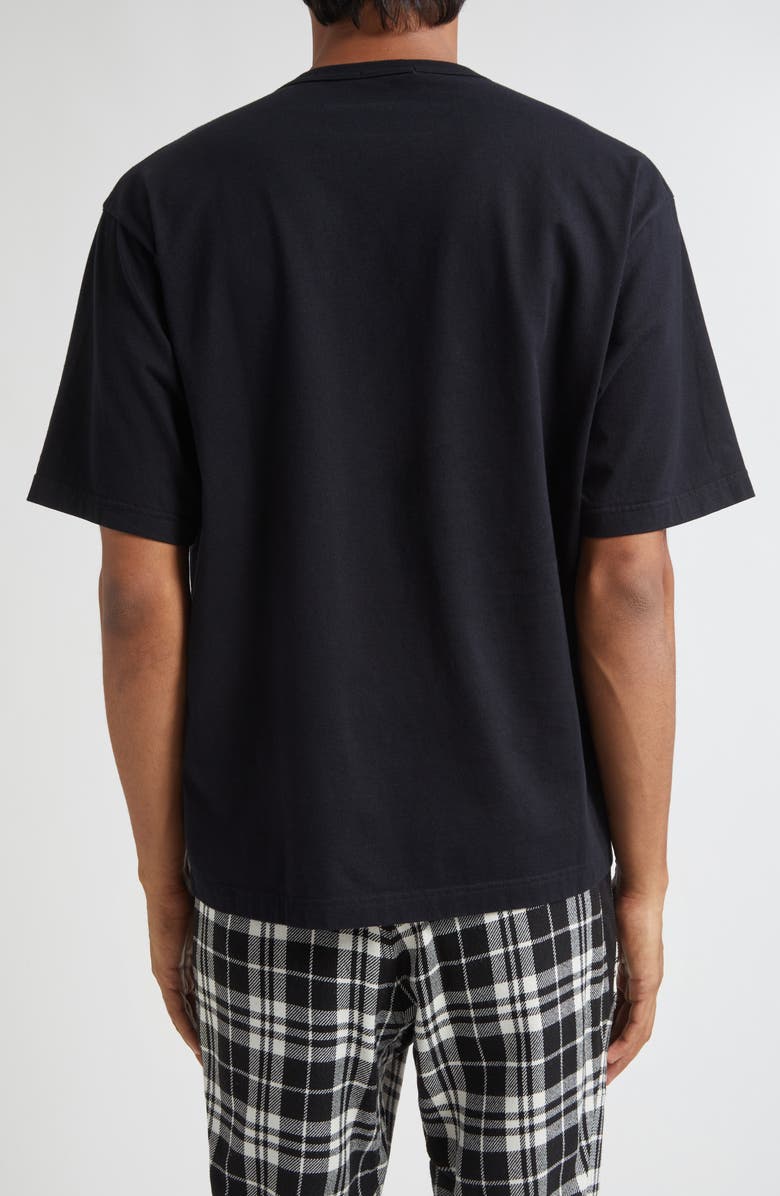 Undercover Embroidered Patch T-Shirt, Alternate, color, Black