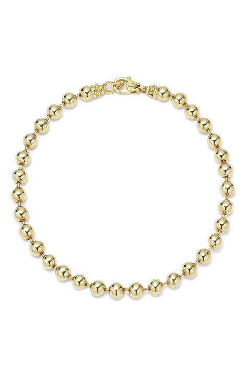 Men's 18K Gold Anthem 5mm Ball Chain Bracelet
