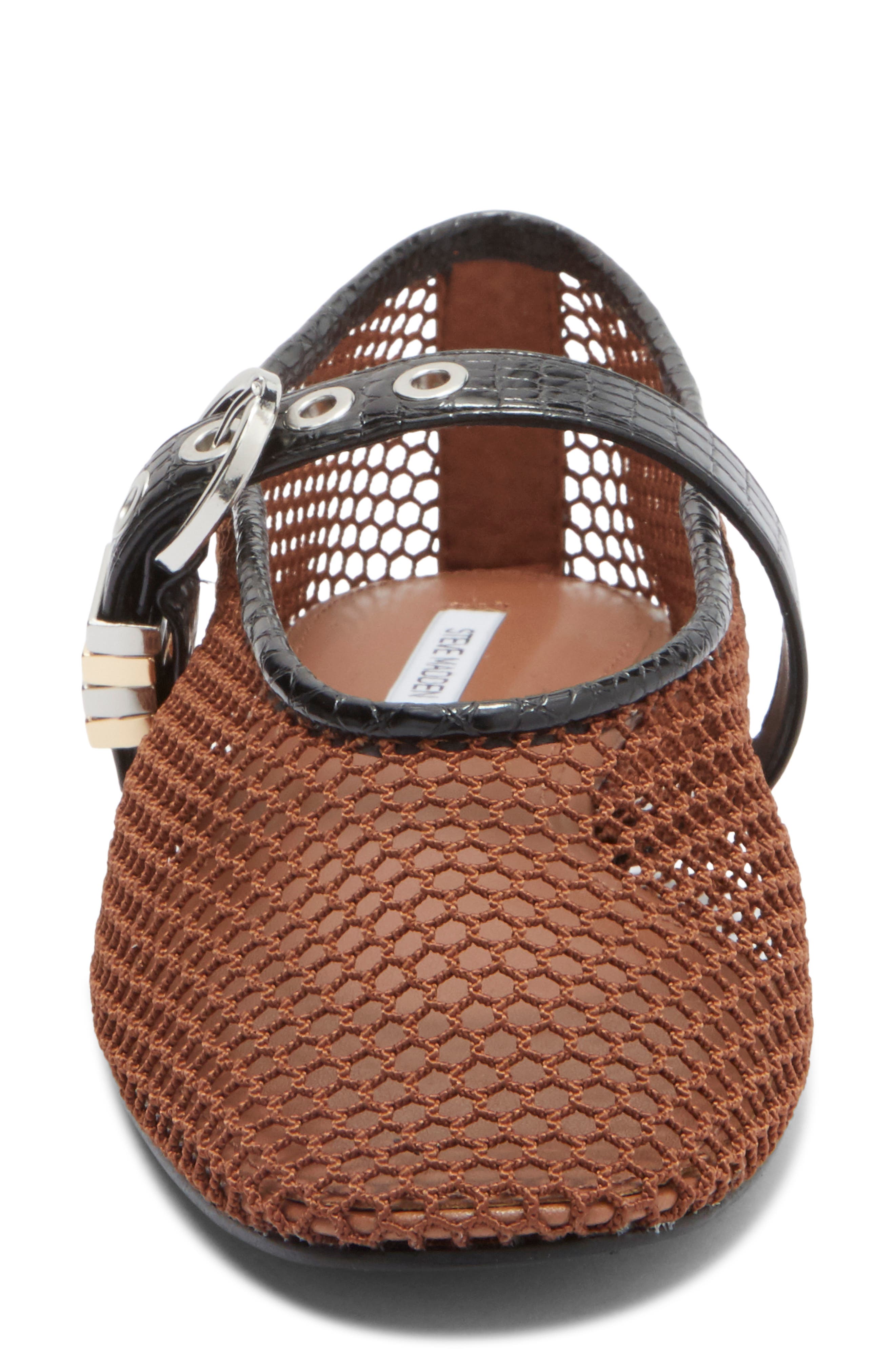 Lucia Mary Jane Flat, Alternate, color, COGNAC/ BLACK