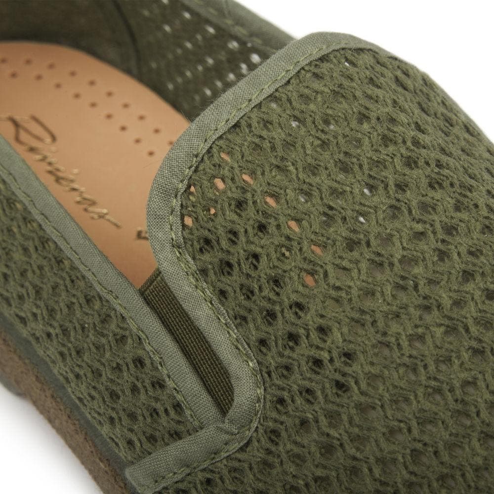 Classic Mesh Slip-On Loafer, Alternate, color, Army Green