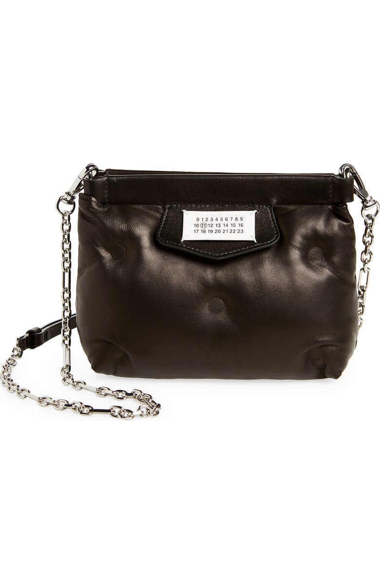 Maison Margiela Mini Glam Slam Red Carpet Leather Bag, Main, color,