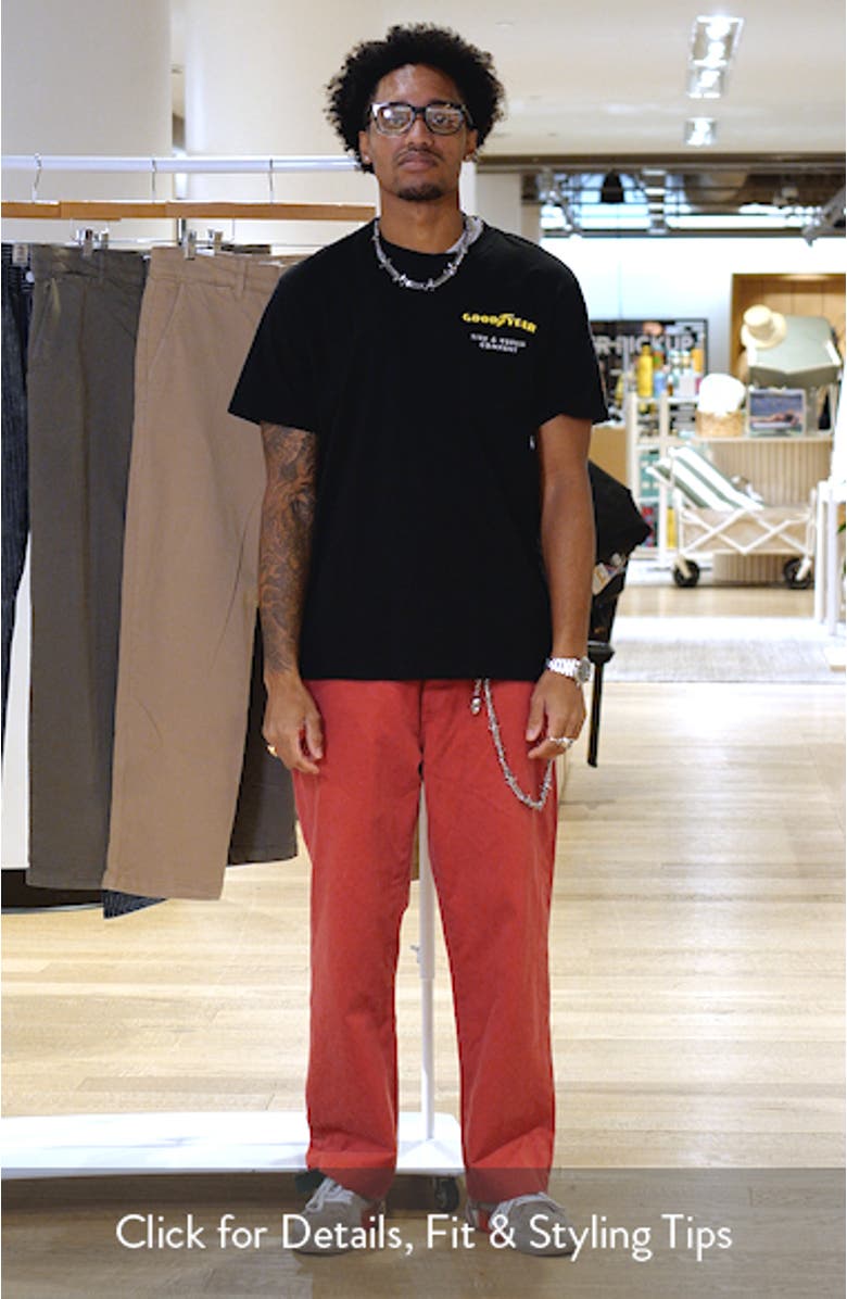 x Goodyear Service Pocket Cotton Graphic T-Shirt, sales video thumbnail