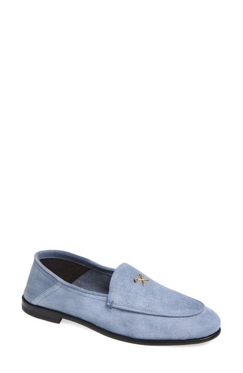 Metal Tees Suede Flex Loafer (Women)