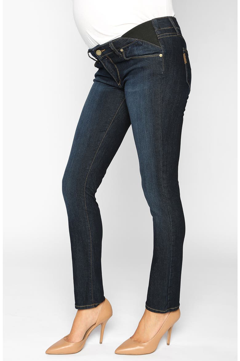 Denim 'Skyline' Maternity Skinny Jeans, Main, color, CARSON