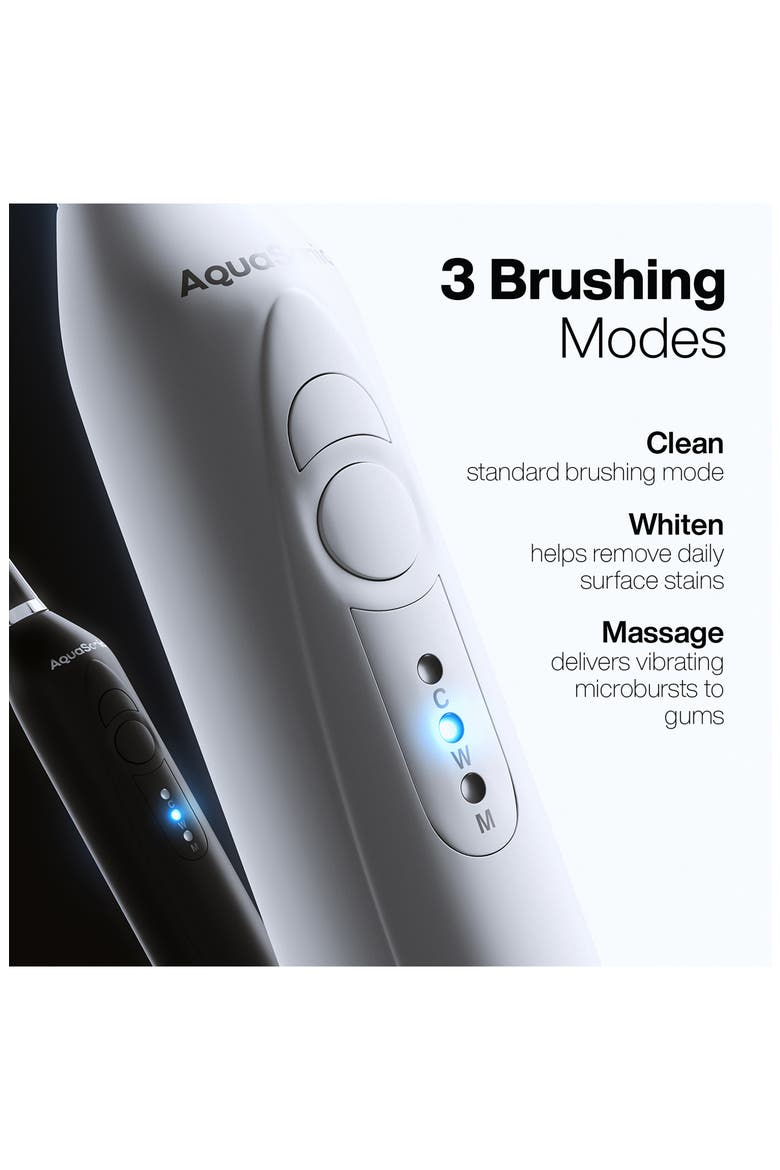DUO Dual Ultrasonic Toothbrushes with 10 DuPont Brush Heads & 2 Travel Cases, Alternate, color, NO COLOR