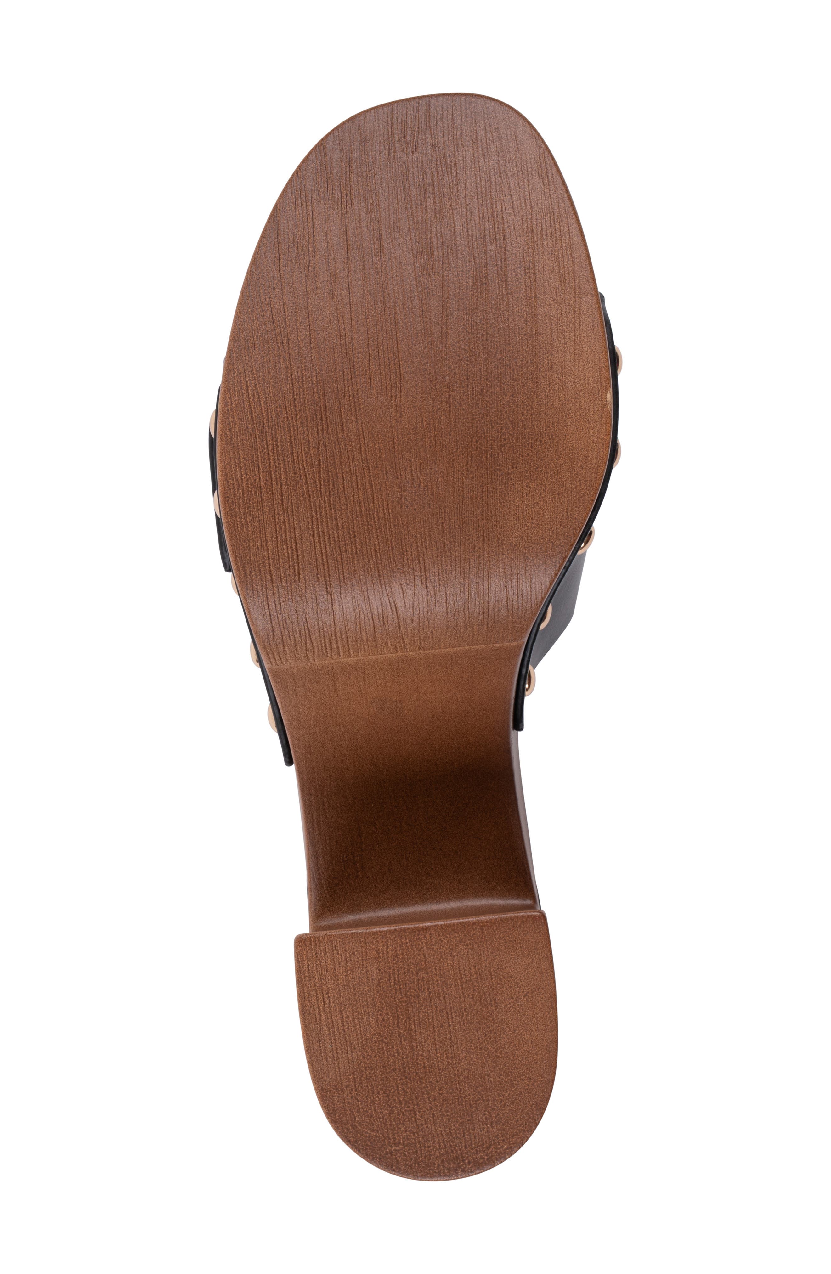 GOOD CHOICE NEW YORK York Buckle Platform Mule, Alternate, color, Black