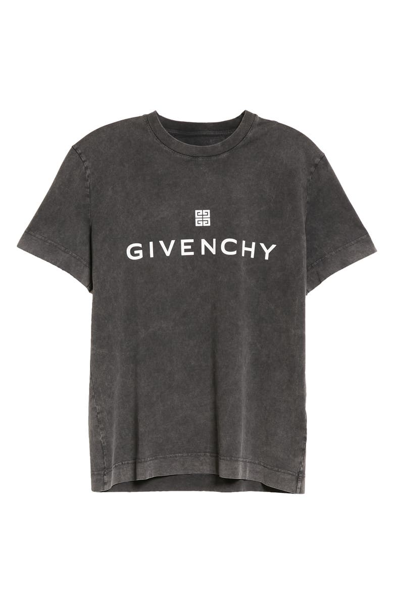 Givenchy Slim Fit Star Logo Graphic Tee, Main, color, 