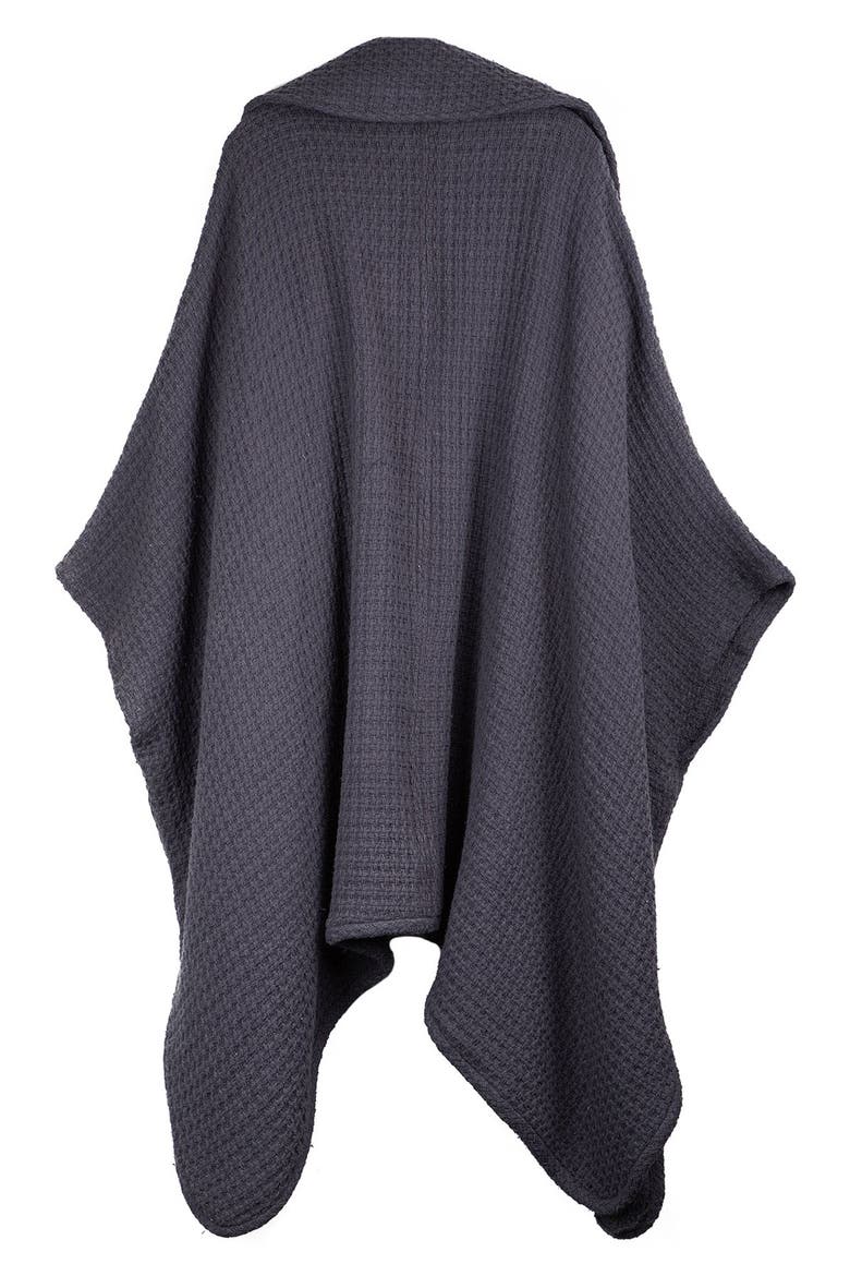 Waffle Drape Jacket, Alternate, color, GREY