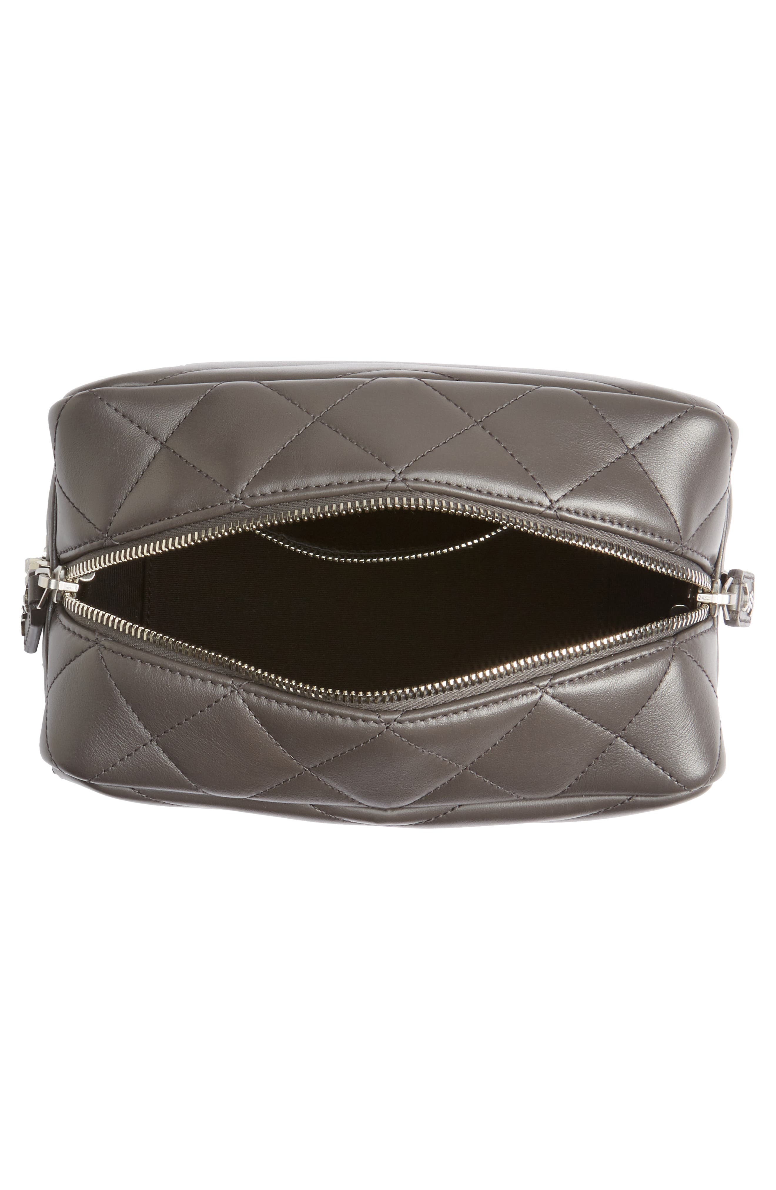 Saint Laurent Small Loulou Leather Bowling Bag, Alternate, color, 