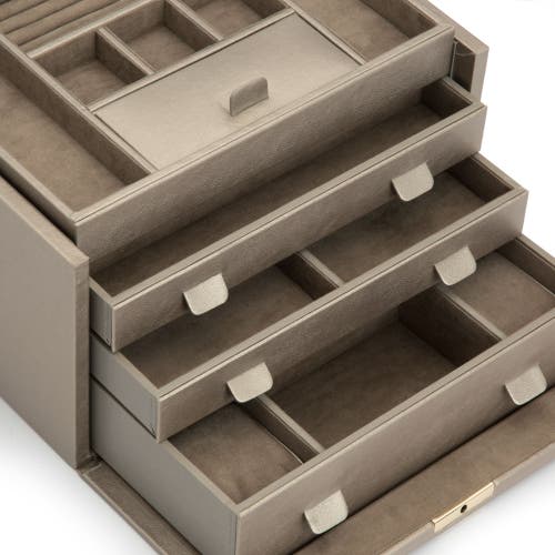 Wolf Palermo Large Jewelry Box In Pewter