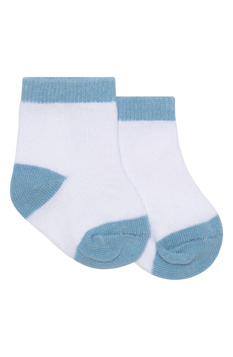 PL Baby by Petit Lem 10-Piece Layette Gift Set, Alternate, color, Light Blue Friends