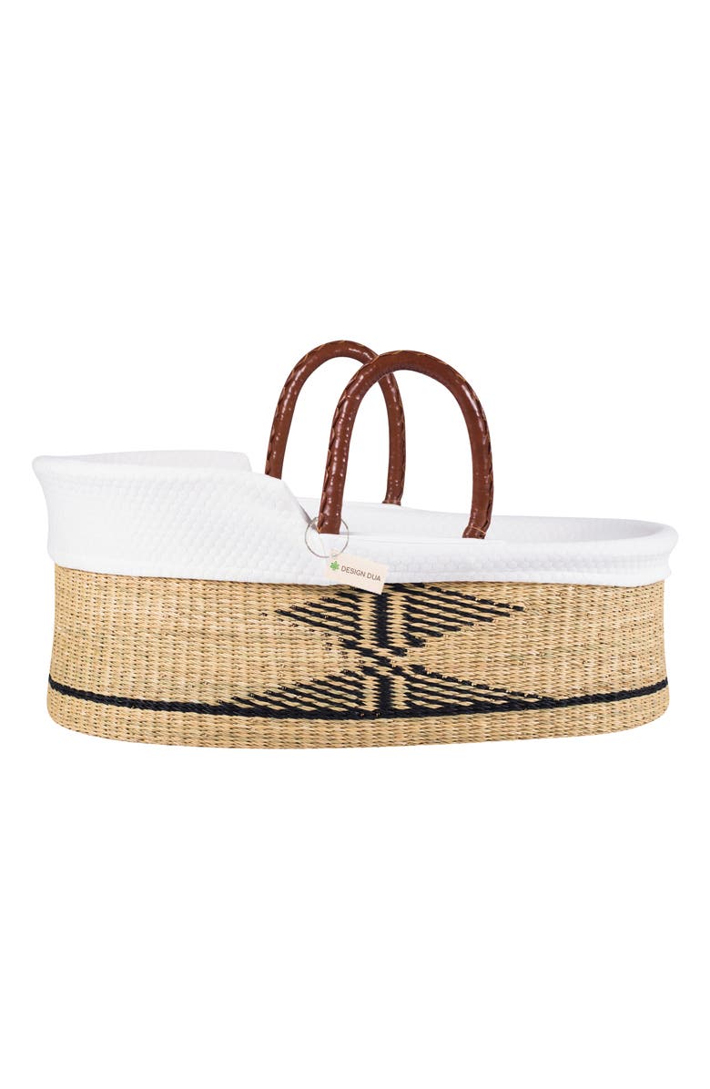 Design Dua Bilia Bassinet, Alternate, color, Natural & Black