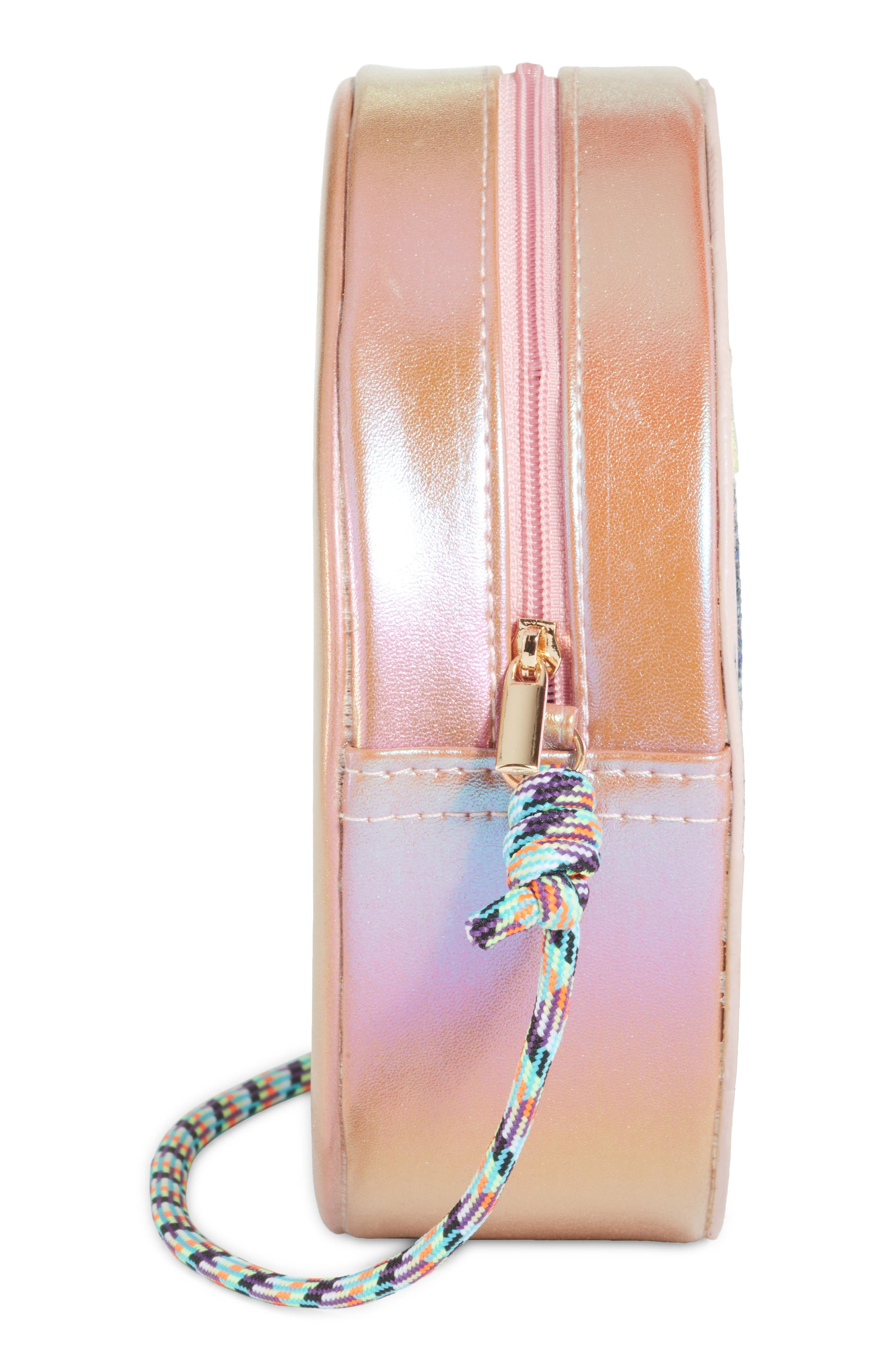 Mimi & Lula Kids' Disco Ball Shoulder Bag, Alternate, color, Light/ Pastel Pink