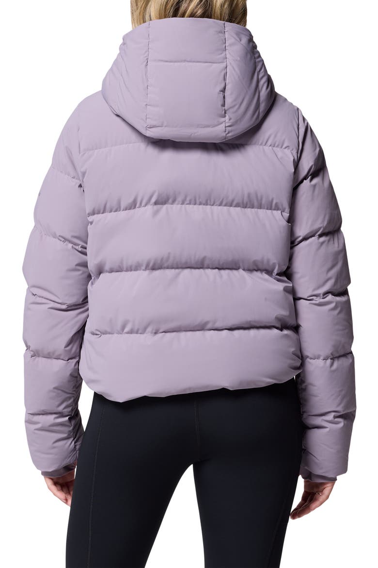 Amaze Puff Hooded Jacket, Alternate, color, SHALE PURPLE
