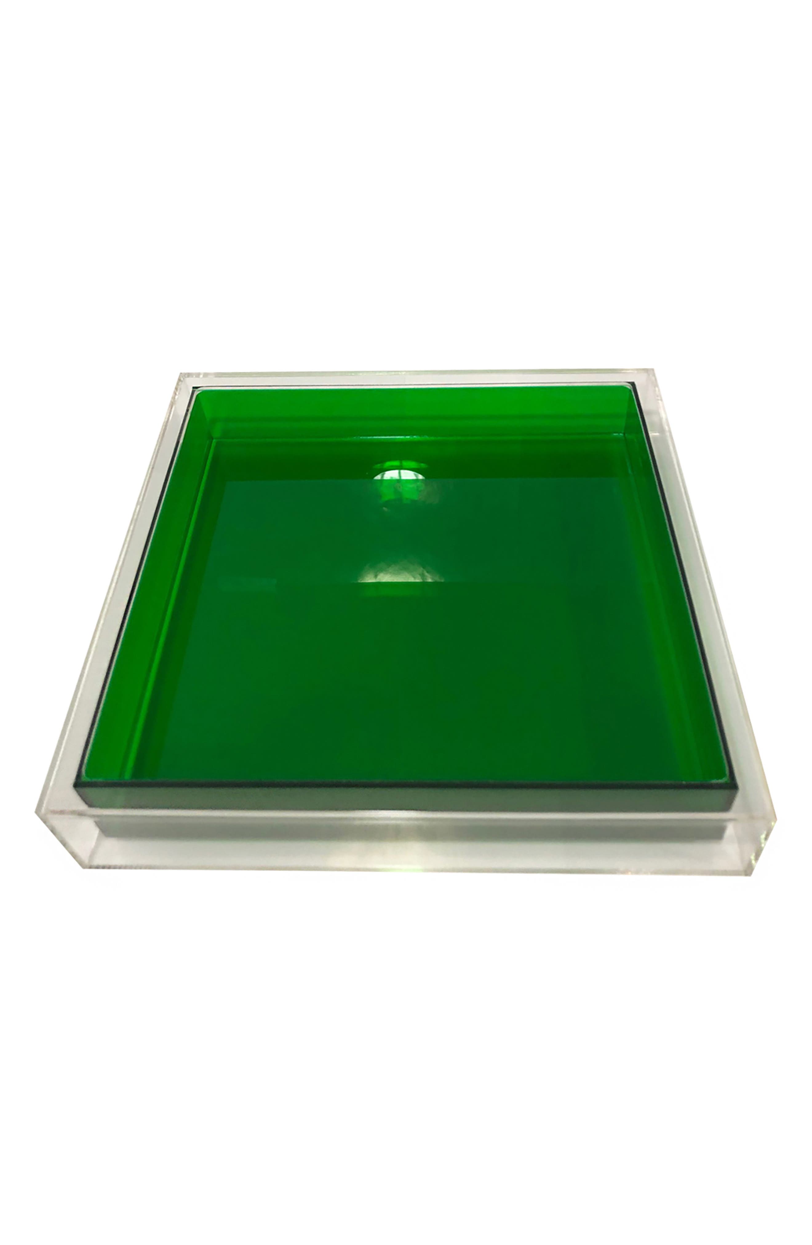 R16 HOME Encased Color Lucite Tray