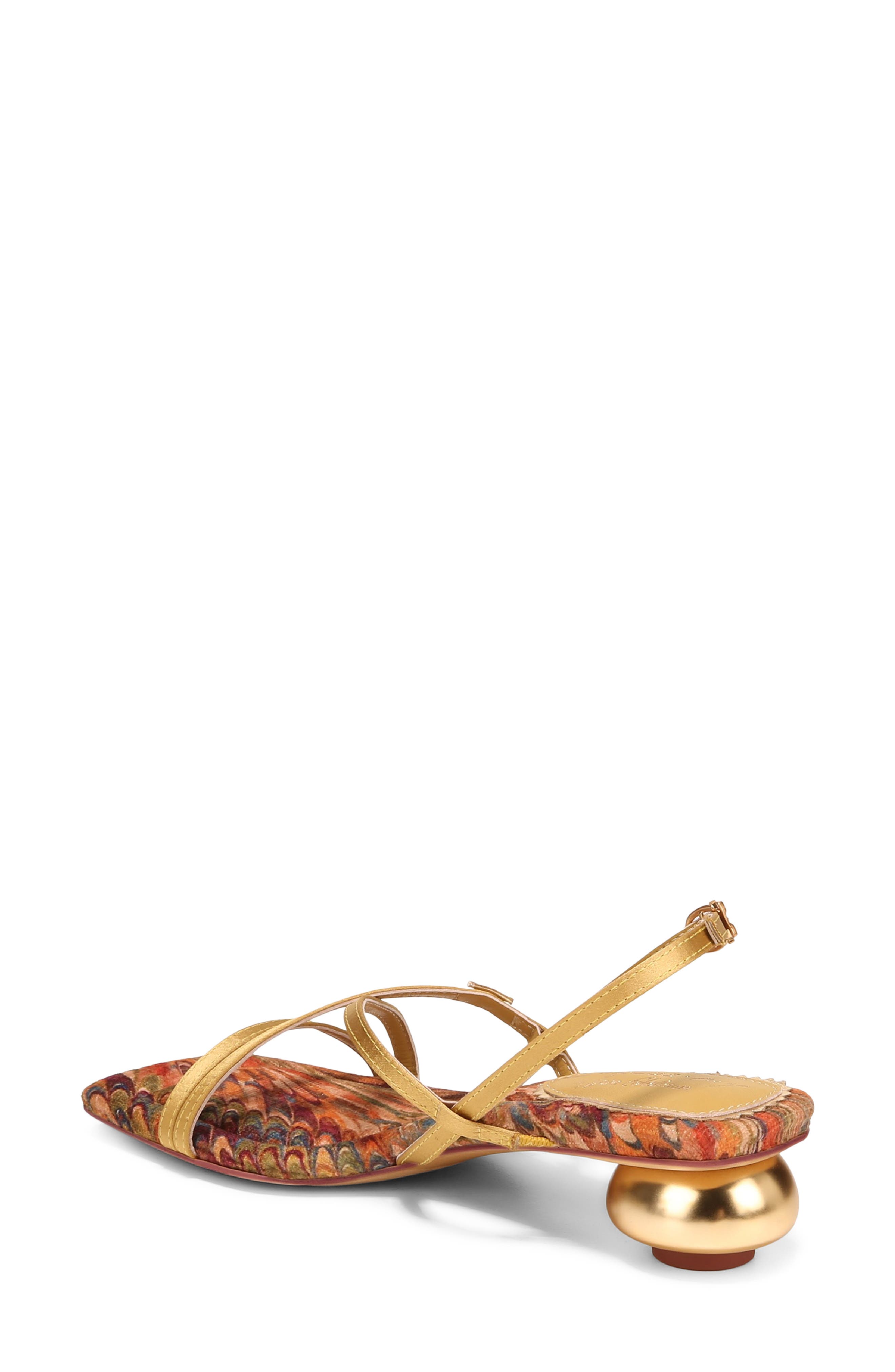 Caia Slingback Sandal, Alternate, color, GOLDEN PEAR