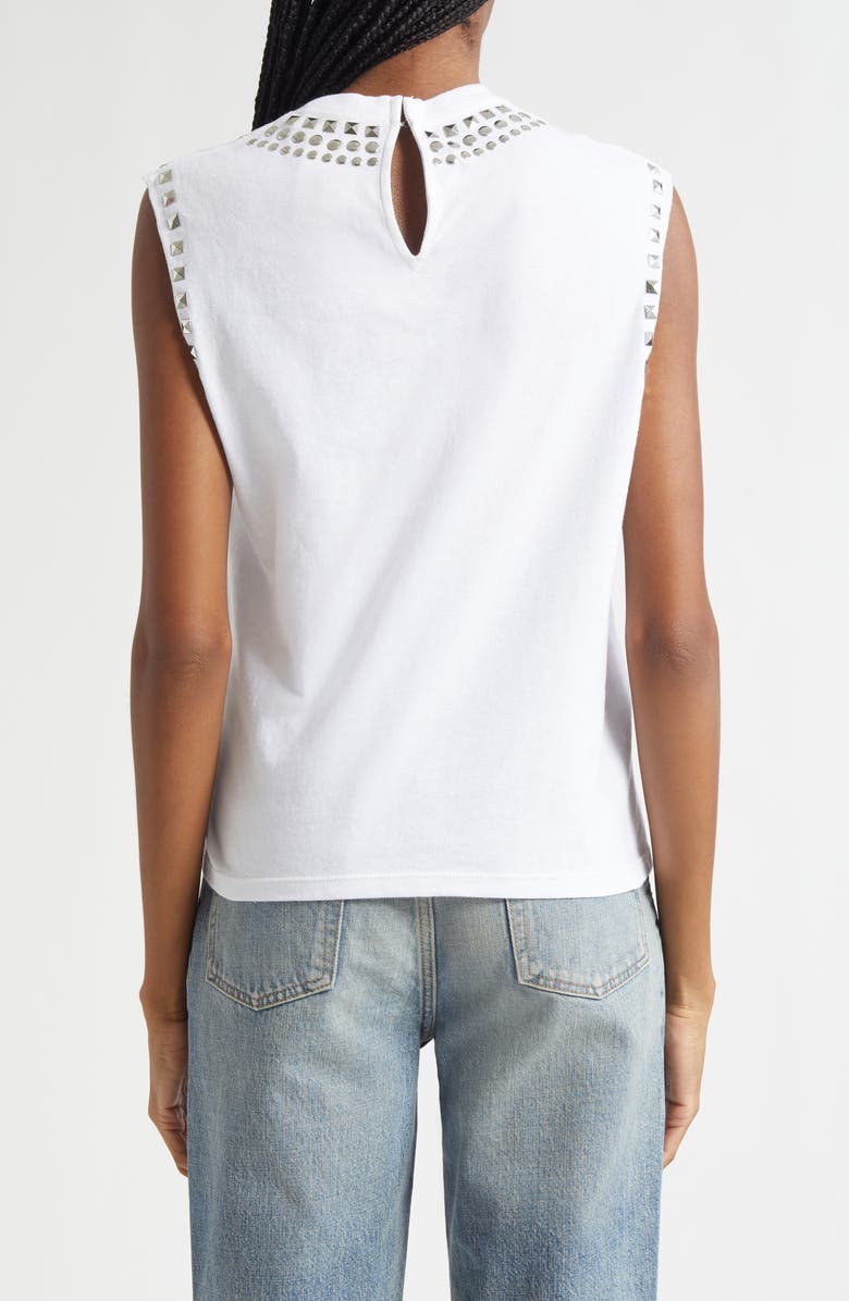 Alice + Olivia Micah Embellished Muscle Tank, Alternate, color, Sex Pistols