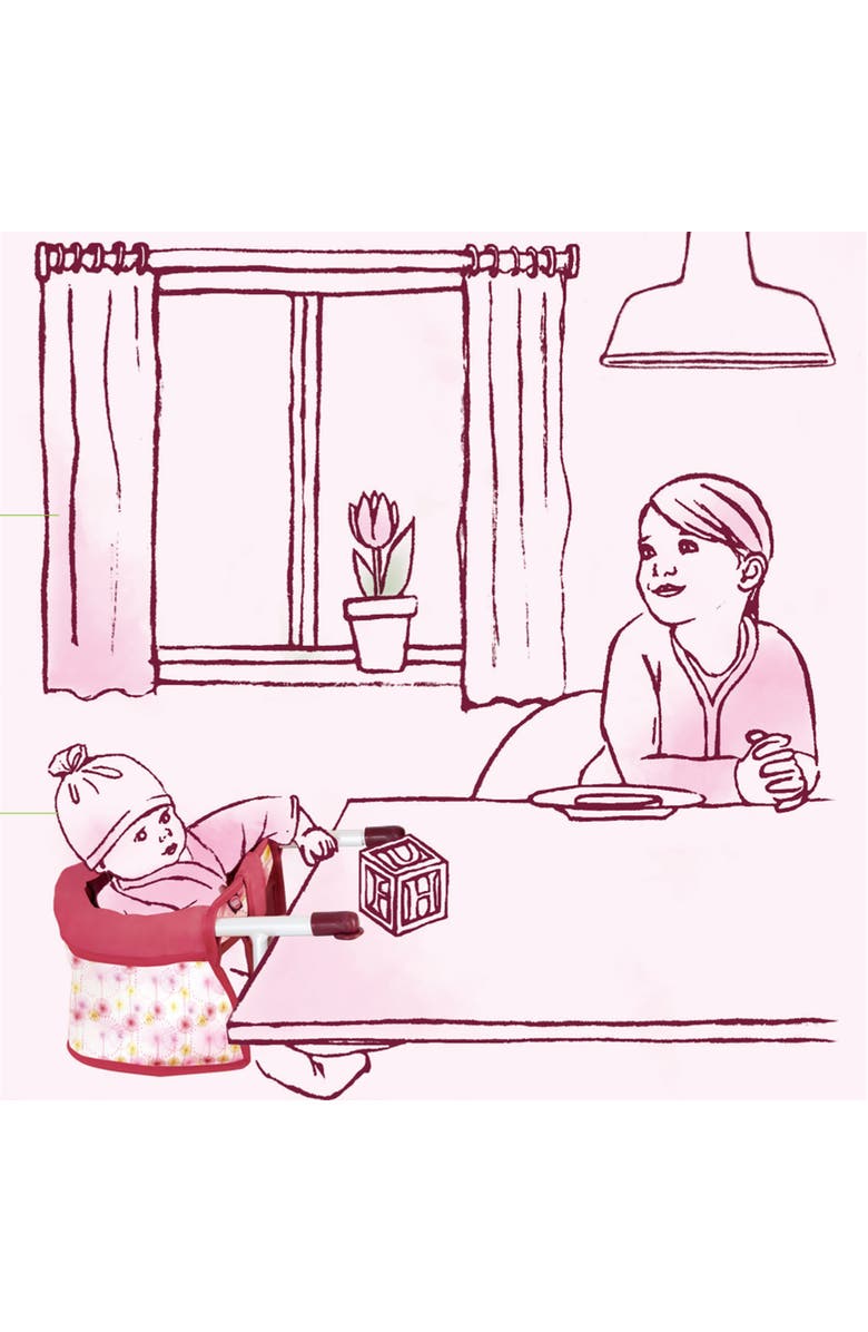 Gotz Hook on Table Seat for Baby Dolls up to 19" Tall, Alternate, color, Pink