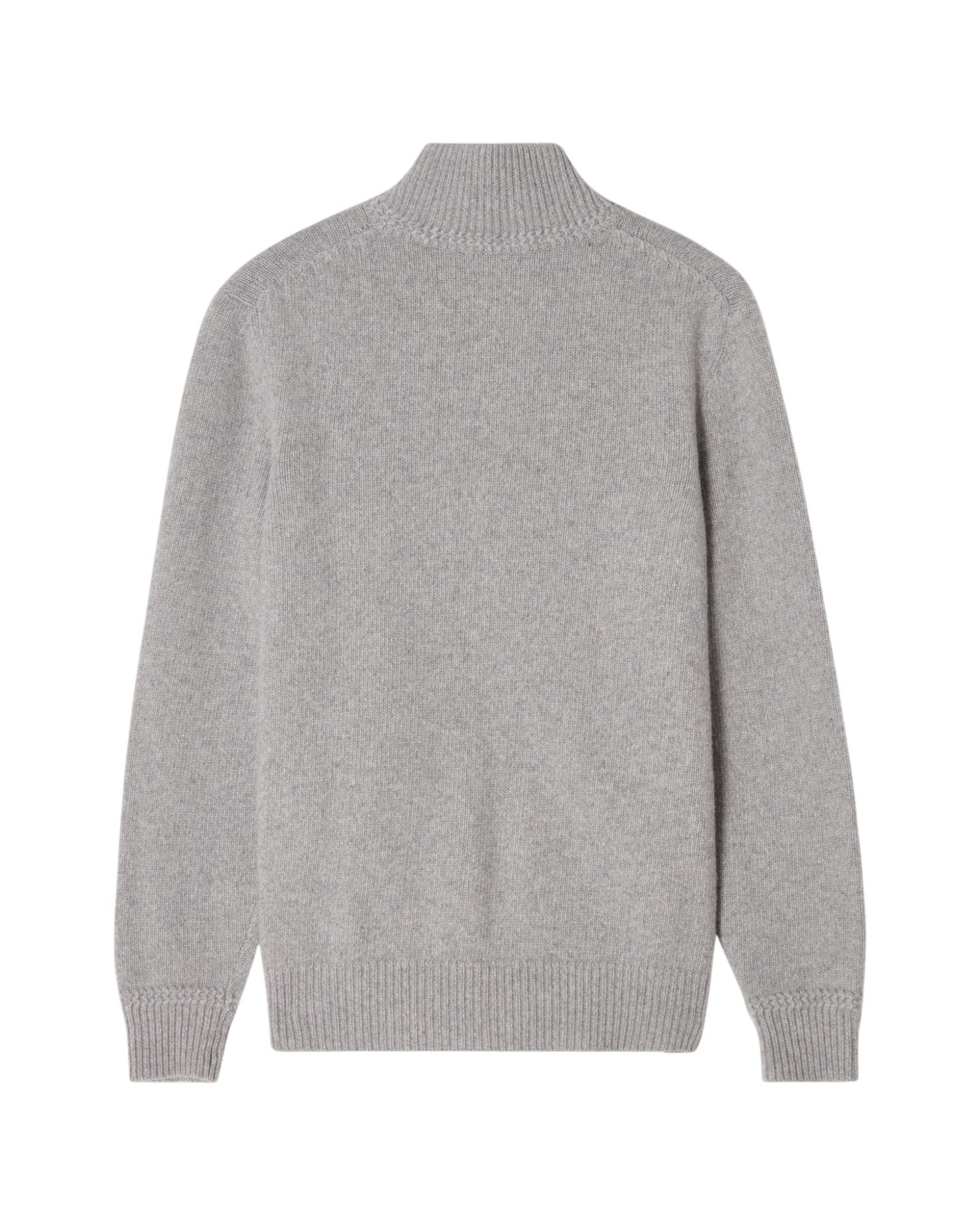 Graham Cashmere Blend Full Zip Sweater - image 2