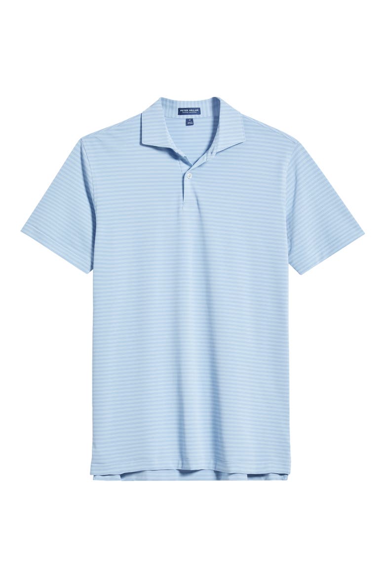 Crown Crafted Mezzo Stripe Performance Polo, Alternate, color, ANGELITE