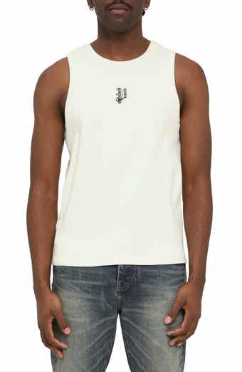 Ribbed Stretch Cotton Tank
