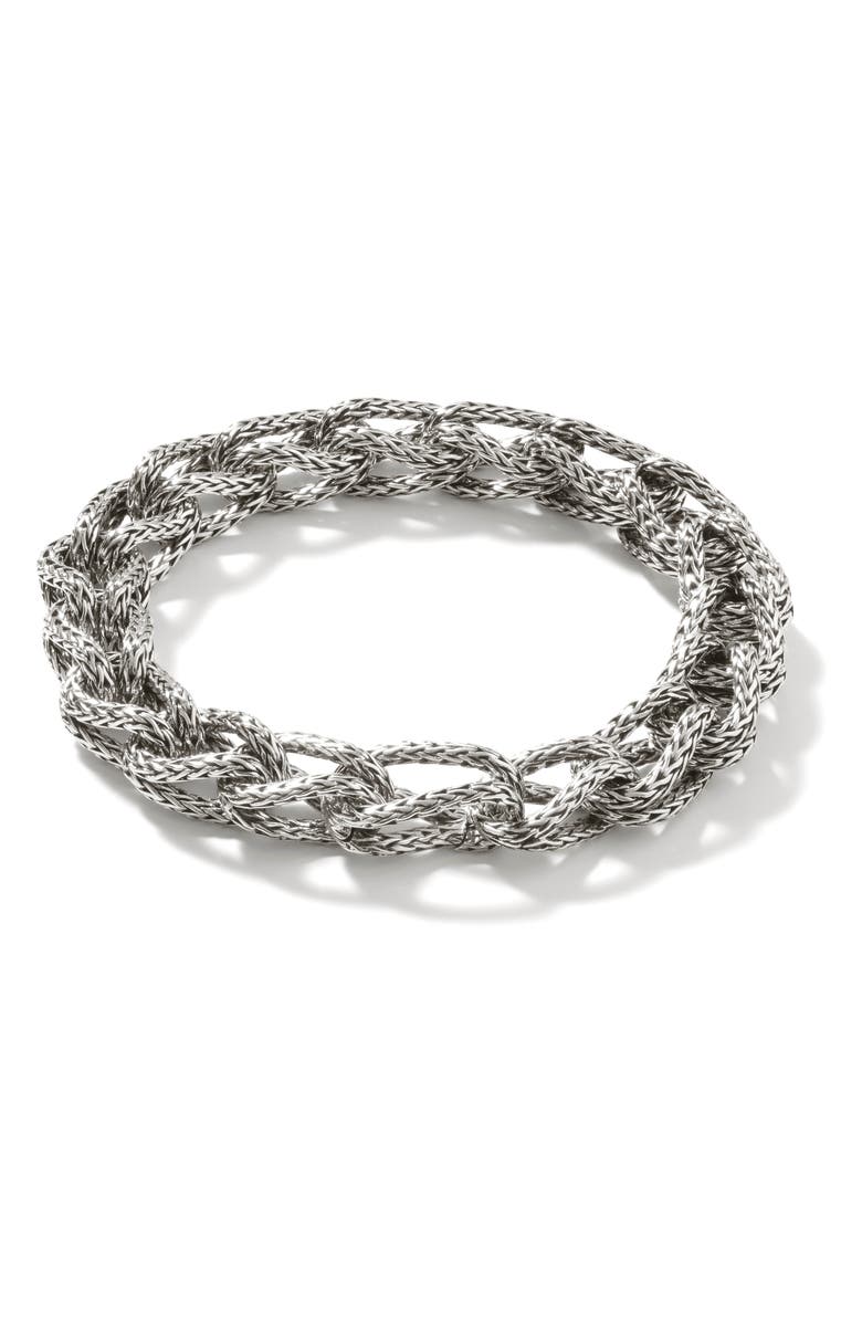 John Hardy Classic Chain Asli Bracelet, Alternate, color, 