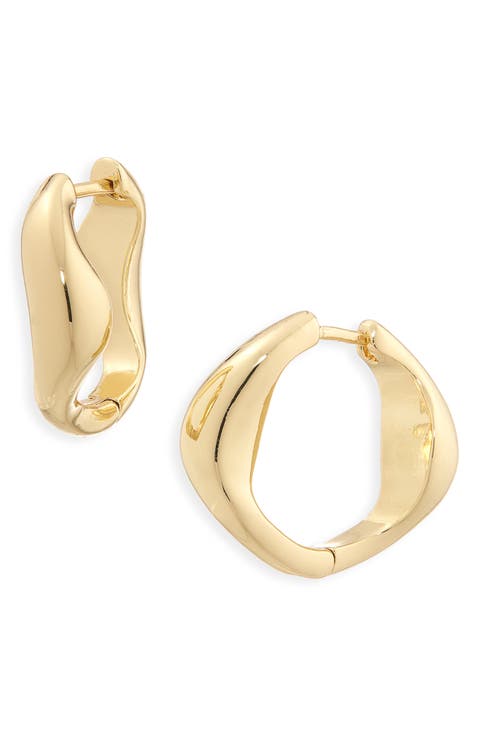 Twisted Hoop Earrings